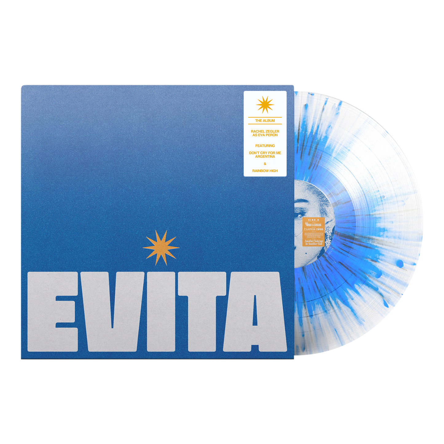 Evita: The Album | Blue Splatter Vinyl