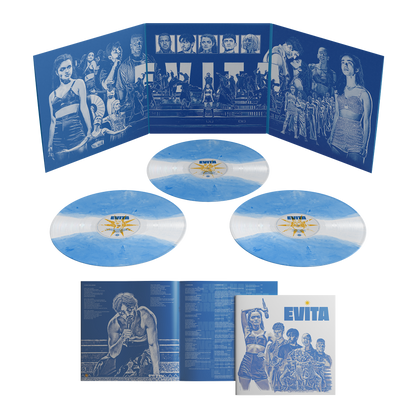 EVITA: The Full Album | Blue & White Triple LP