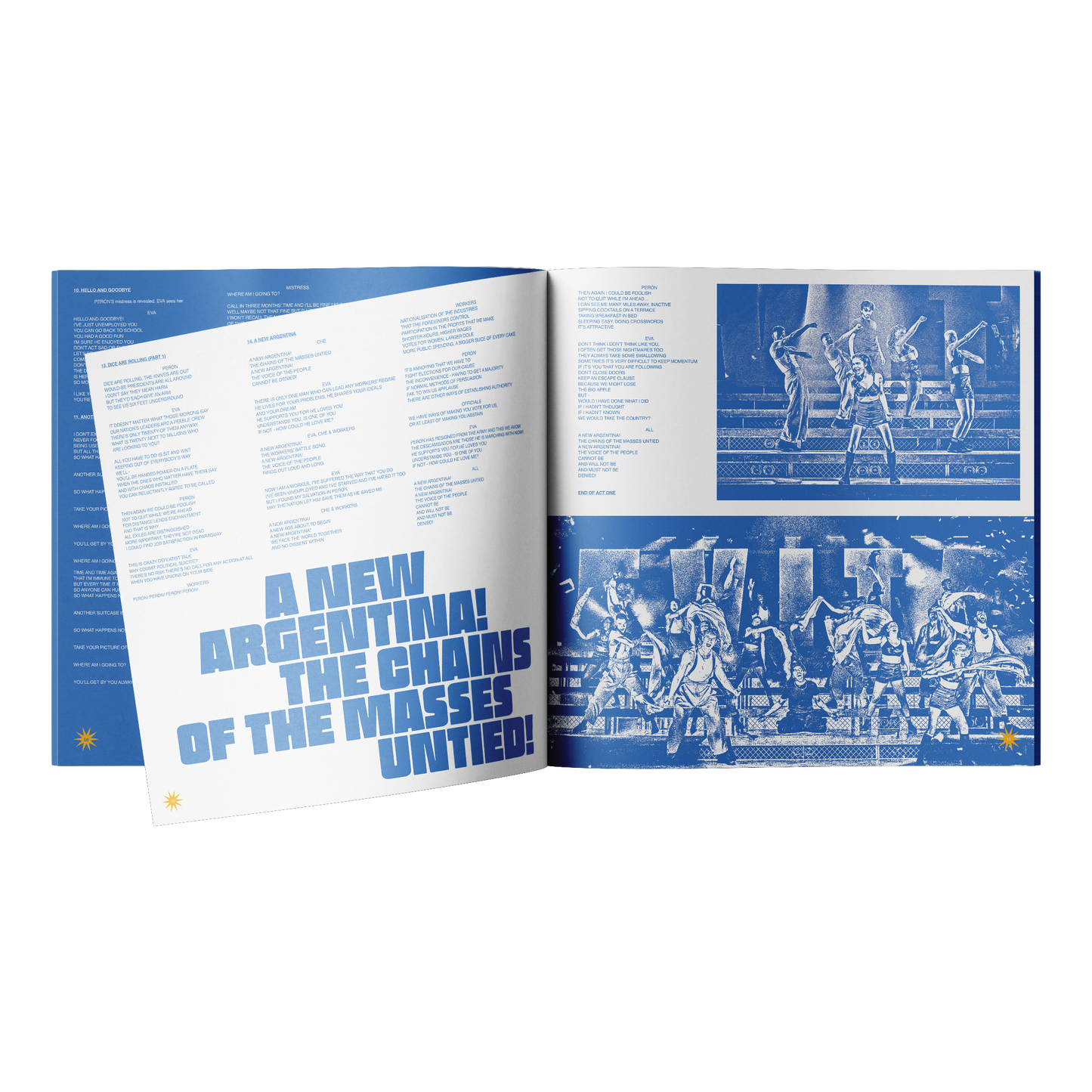 EVITA: The Full Album | Blue & White Triple LP