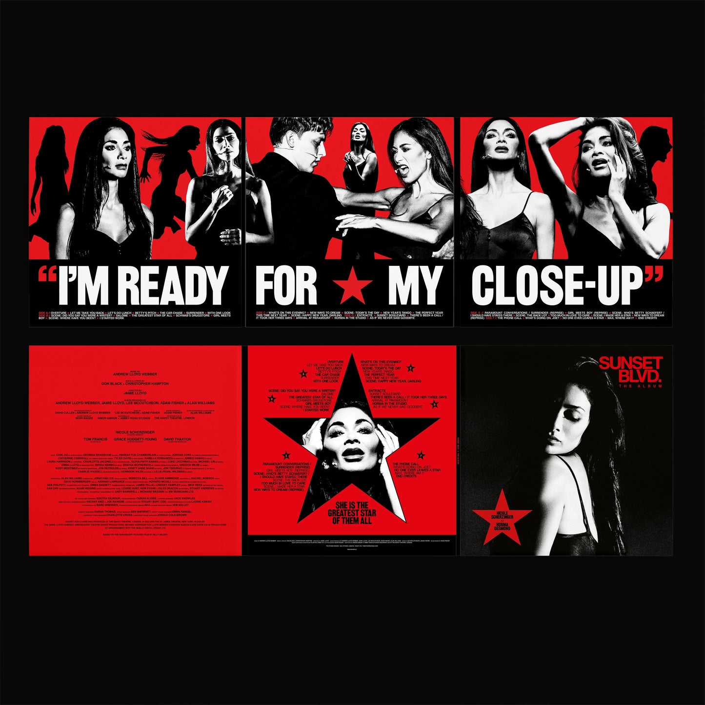 SUNSET BLVD. The Album (Limited Nicole Scherzinger Edition) | 3xTransparent Red Vinyl