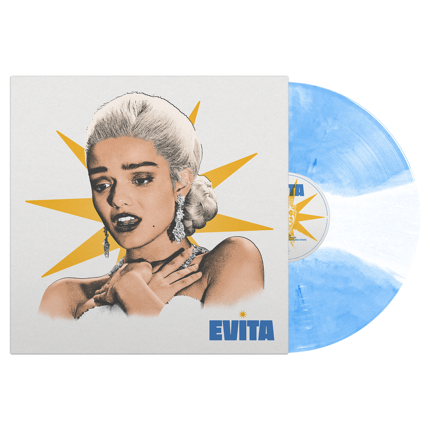Andrew Lloyd Webber (EVITA: The Full Album) 3xBlue & White Vinyl
