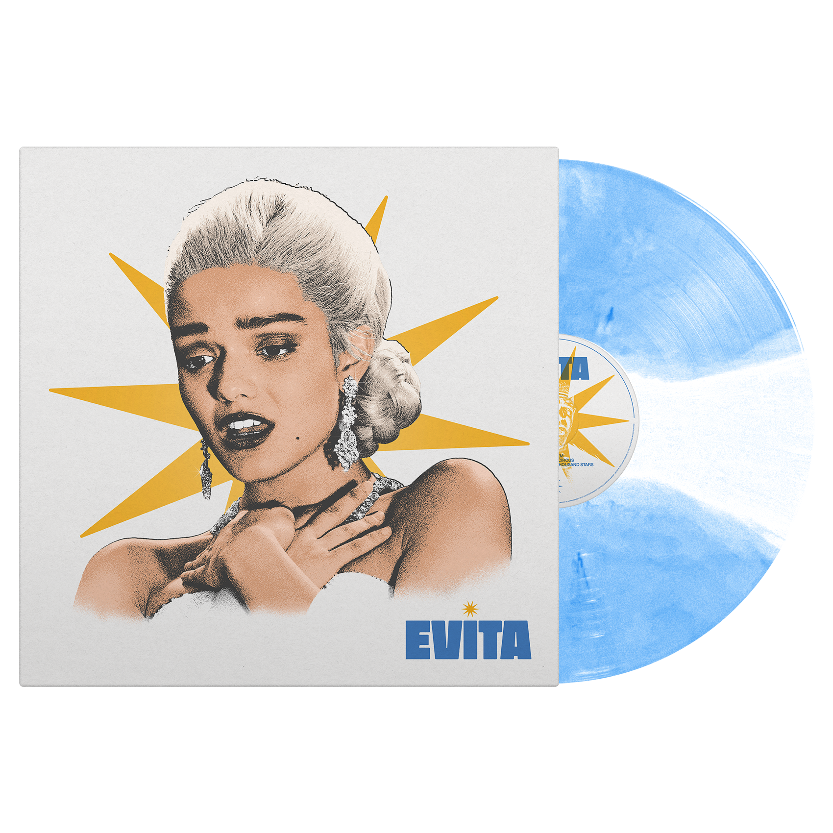 Andrew Lloyd Webber (EVITA: The Full Album) 3xBlue & White Vinyl